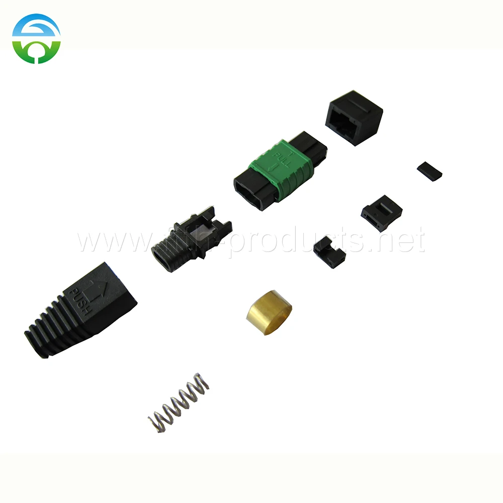 10 adet MPO Fiber Optik konektör kitleri SM / MM Erkek / Dişi
