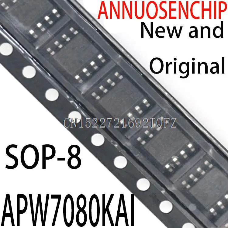 10 ADET Yeni ve Orijinal APW7080 SOP-8 APW7080KAI