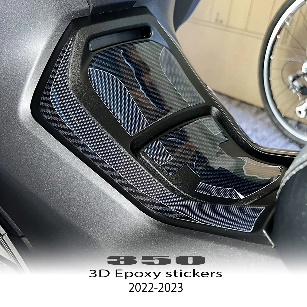 3D Etiket Tankı ped Çıkartmalar koruma kiti Petrol Gazı Koruyucu Kapak Dekorasyon Honda Forza350 2022 Aksesuarları