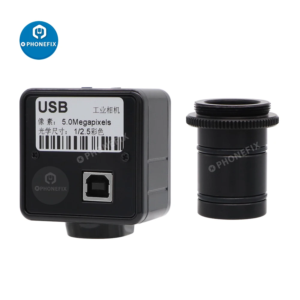 5MP CMOS USB Mikroskop Kamera Dijital Elektronik Mercek Ücretsiz Sürücü Yüksek Çözünürlüklü Mikroskop Yüksek Hızlı Endüstriyel Kamera