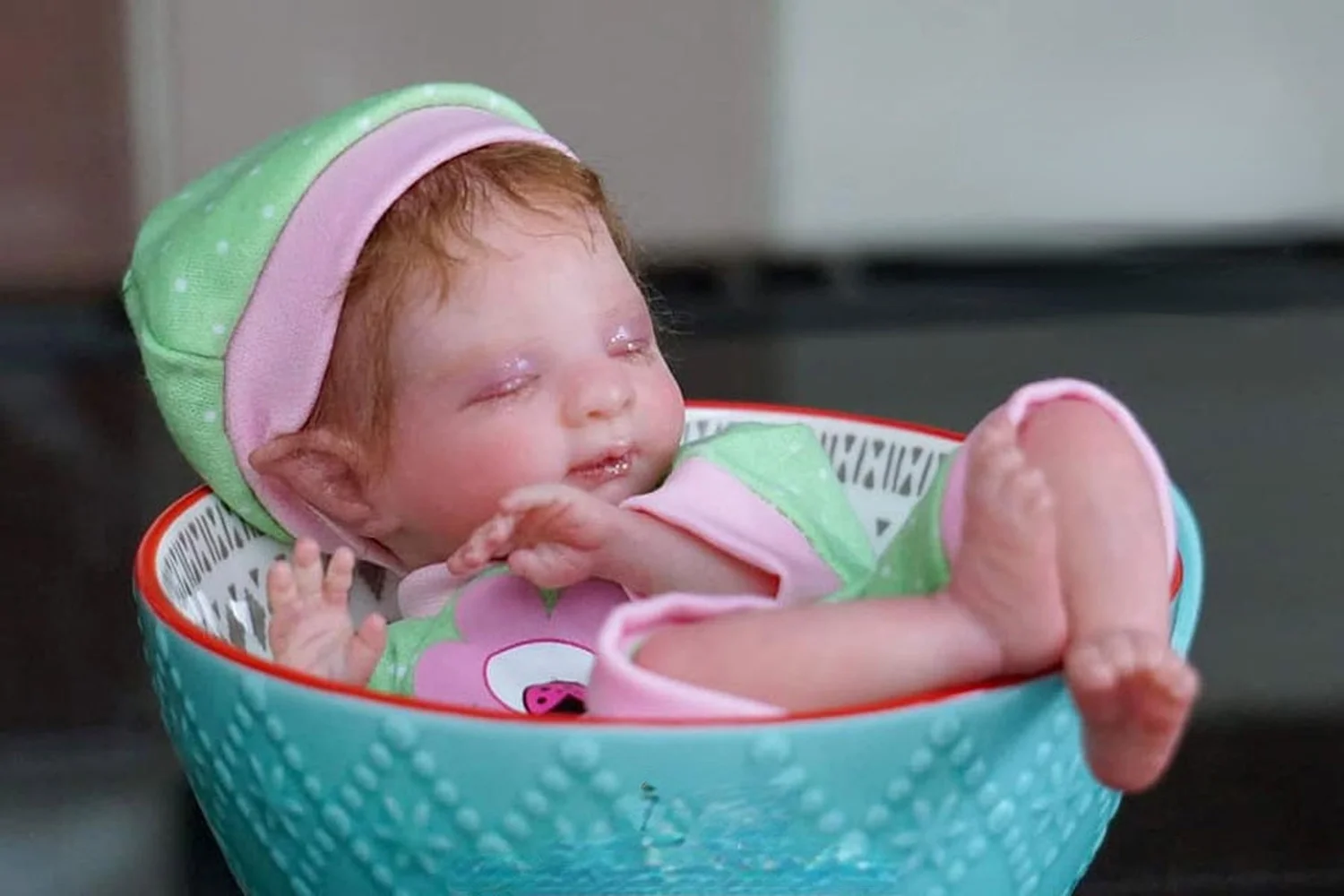 8 inç Yeniden Doğmuş Bebek kiti Wynter Peri Bebek Mini Kullanışlı Bebek Parçaları Vücut Taze Renk Sevimli Mini Bebek Kiti