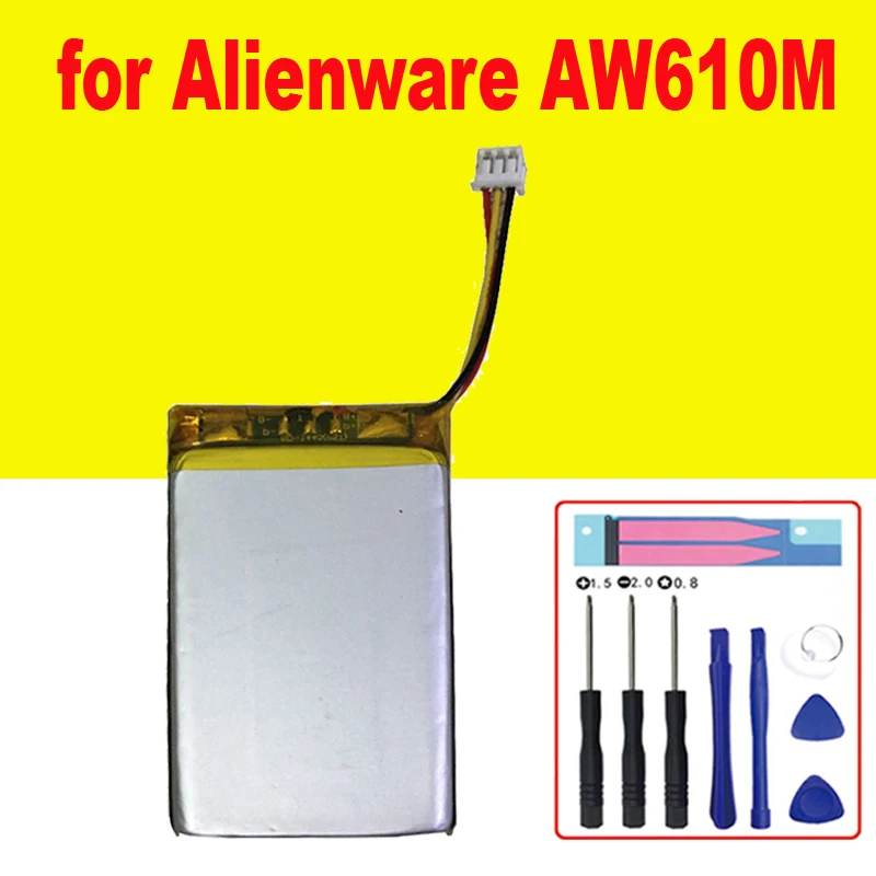 Alienware AW610M fare için 3.7 V 1200mAh pil