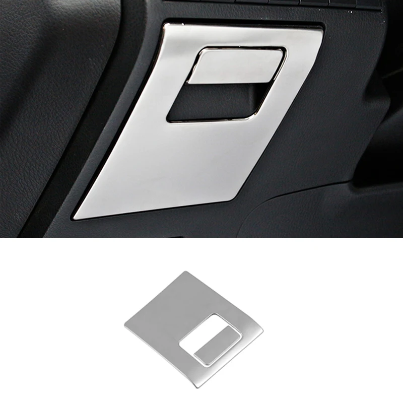 Araba Ana Sürücü saklama kutusu Anahtarı Çerçeve ayar kapağı Toyota Camry İçin XV70 2018-2023 LHD Paslanmaz Çelik İç Aksesuarları