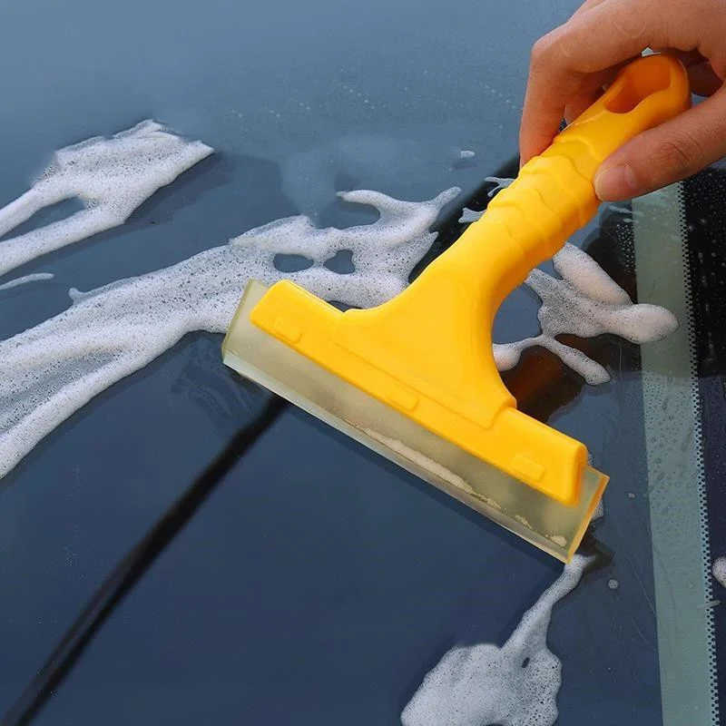 Araba Cam Silikon Bıçak Su Silecek pencere camı Cam Evrensel Silecek Sabun Temizleyici Yıkama Araba Temizleme Bakım Aracı