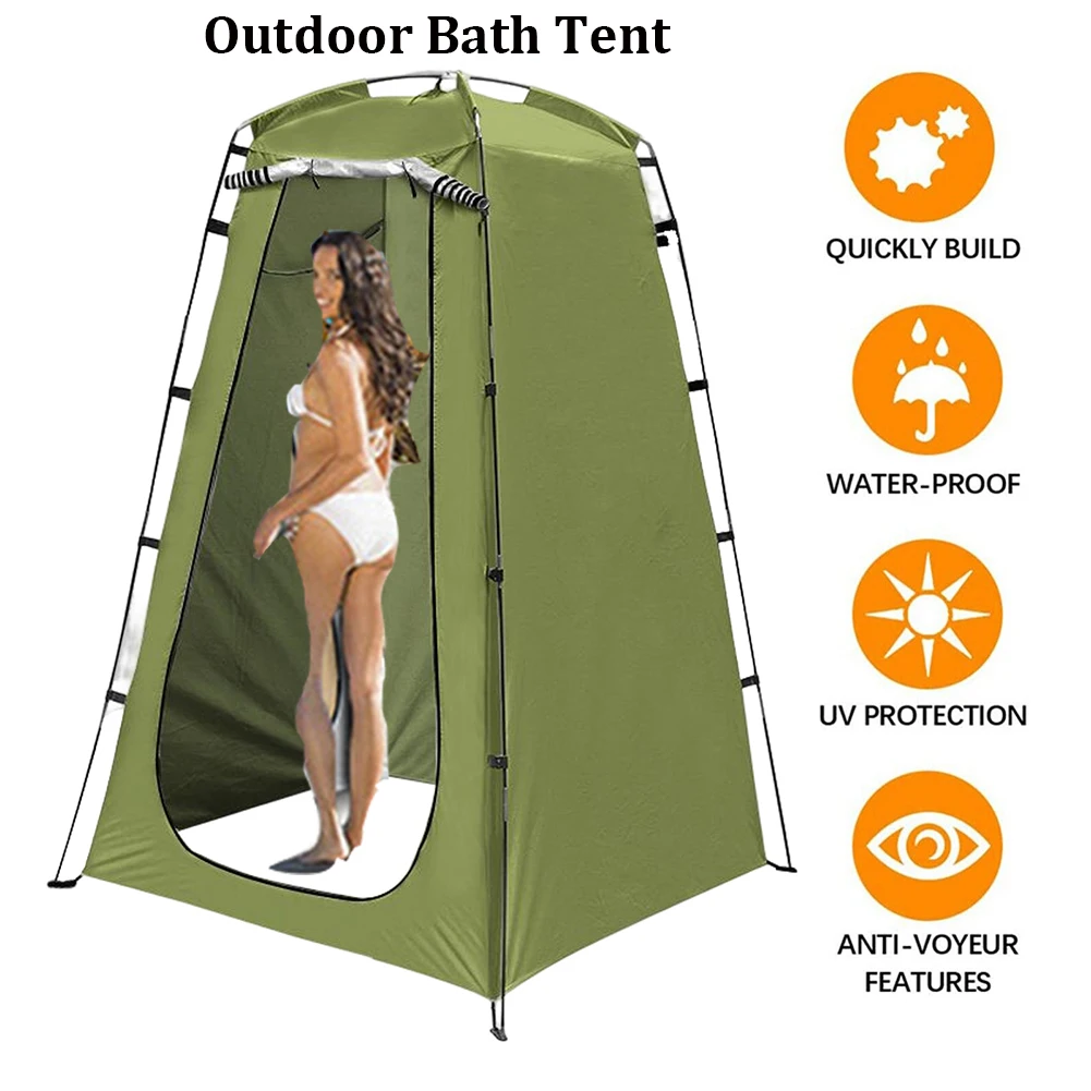 Açık Kamp duş çadırı Taşınabilir Katlanır Banyo Çadırı Mobil Tuvalet Balıkçılık Fotoğraf Çadır Kamp Yürüyüş Seyahat Banyo Çadırları