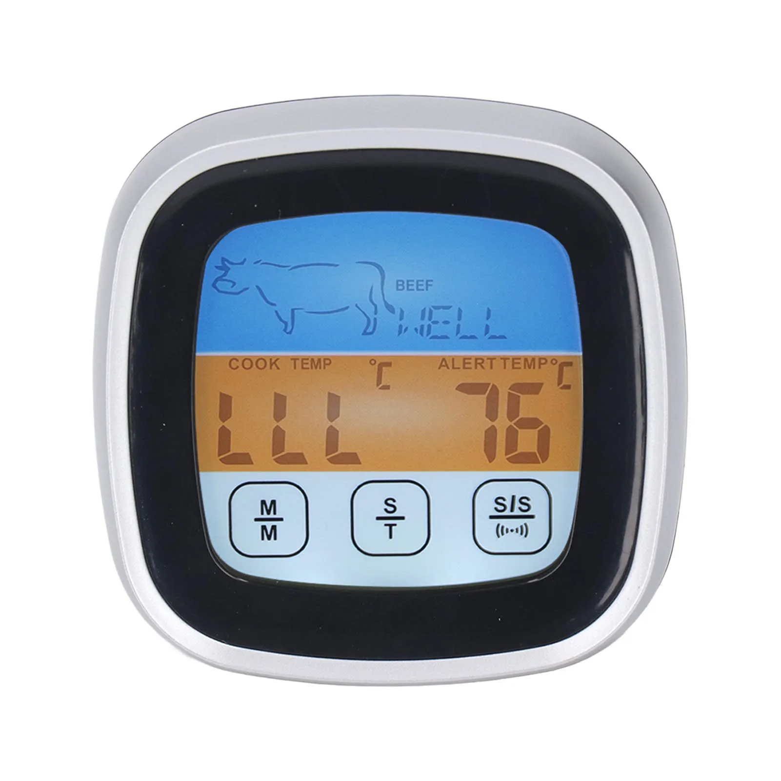 Dijital et termometresi LED Ekran Doğru Okuma Et sıcaklık ölçer Mutfak için