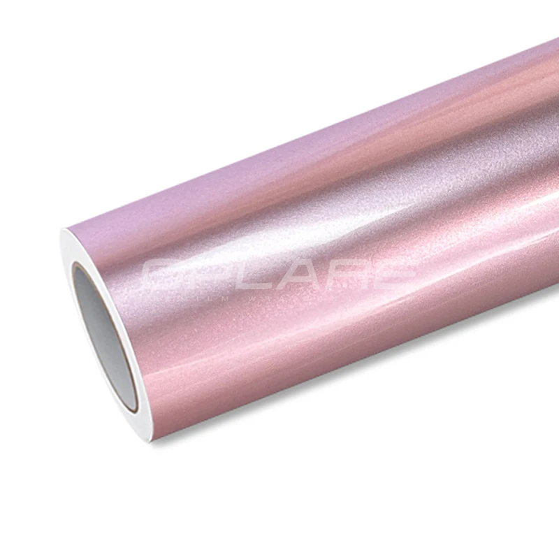 En yüksek kalite metal tutku pembe vinil wrap film vinil Wrap süper Metalik Parlak vinil wrap kalite Garantisi 5 m / 10 m / 18 m / rulo