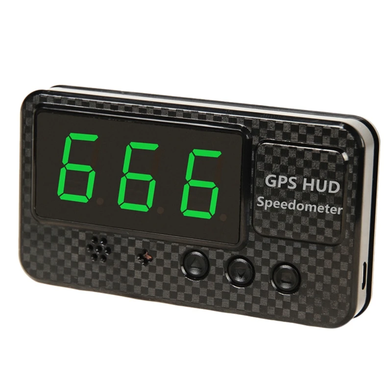 Evrensel GPS Head Up Ekran Kilometre Kilometre Sayacı Dijital Hız Göstergesi MPH aşırı Hız çalar saat Araçlar için C60S