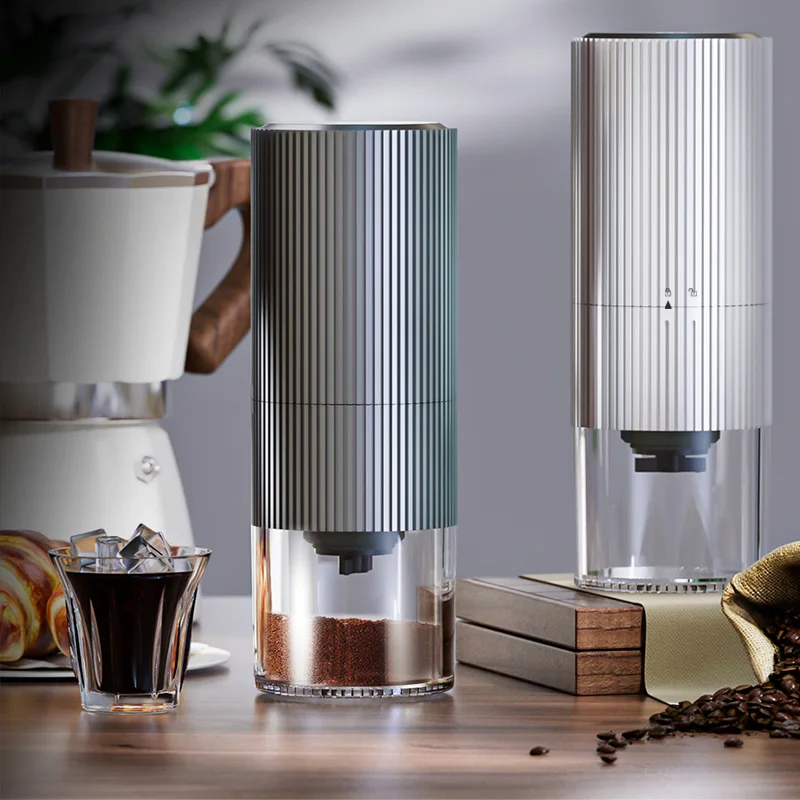 GİANXİ Kahve Çekirdeği Değirmeni Ev Küçük Ve Taşınabilir Elektrikli Çekirdeği Değirmeni Otomatik Taşlama Kahve Makinesi