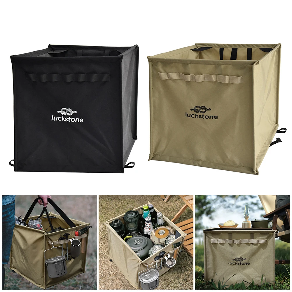 Kamp saklama çantası Piknik Sepeti Çantası Çok Fonksiyonlu Açık Araçları Ekipmanları Depolama Sepeti Naylon Kamp Malzemeleri
