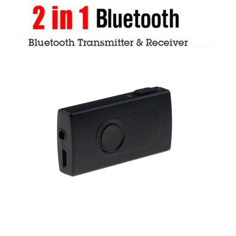 kebidumei 2 İn 1 Bluetooth Verici Alıcı A2DP Adaptörü mini 3.5 mm V4.2 Stereo Ses Adaptörü Kablosuz MP3 Müzik Araba için