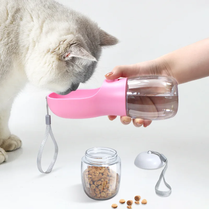 Kedi Ve Köpek İçme Pot Taşınabilir Su Bardağı
