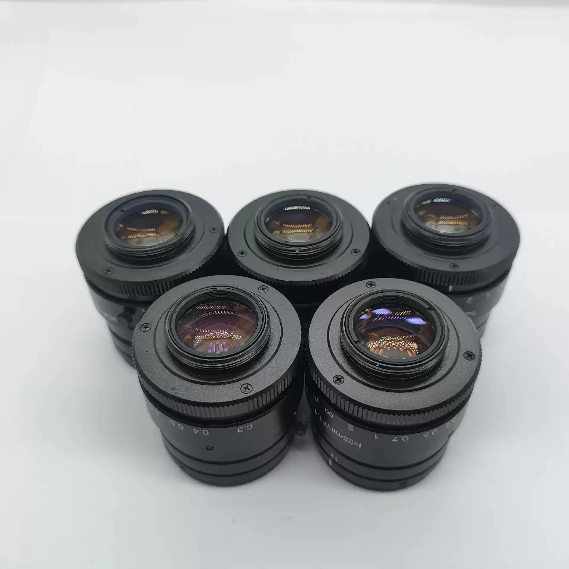 KOWA LM25HC Endüstriyel Sabit odak lensi 1 inç sensör f=25mm/F1.4 makine görüş lensi iyi durumda test TAMAM.