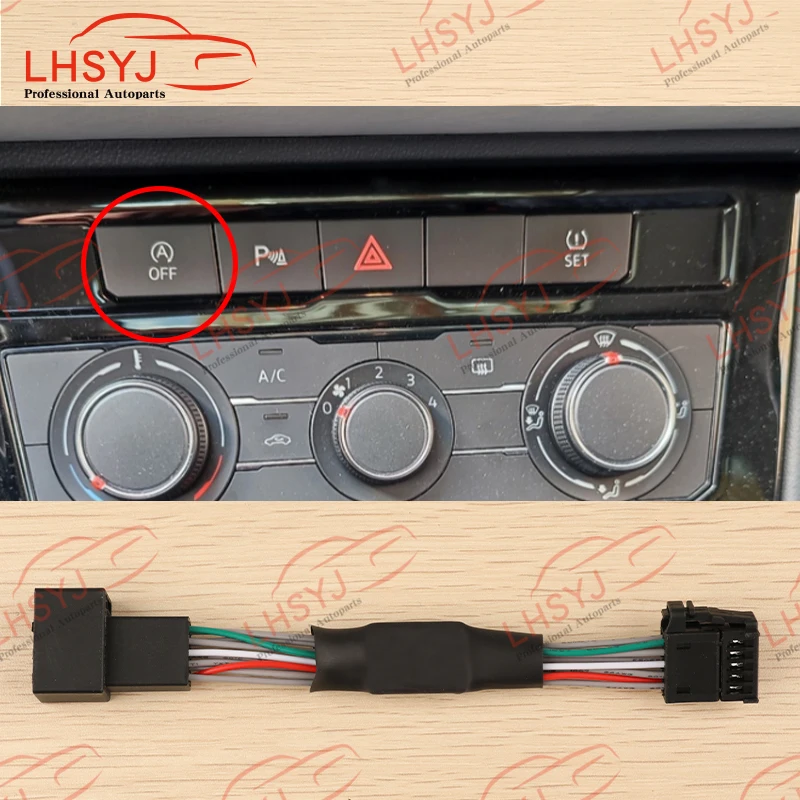 LHSYJ Otomatik Durdurma Start Motor Sistemi Kapalı Cihaz Kontrol Sensörü Fişi Volkswagen Jetta İçin VS5 VS7 Araba Aksesuarları
