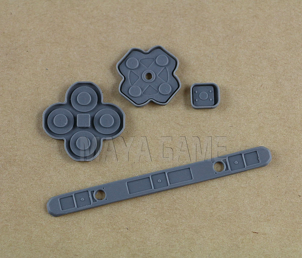 OCGAME Yüksek Kaliteli Kauçuk İletken Kontak LR Düğmesi D-Pad Pedleri Onarım Bölümü 3DSXL 3DSLL 3DS XL LL Denetleyici 2 setleri