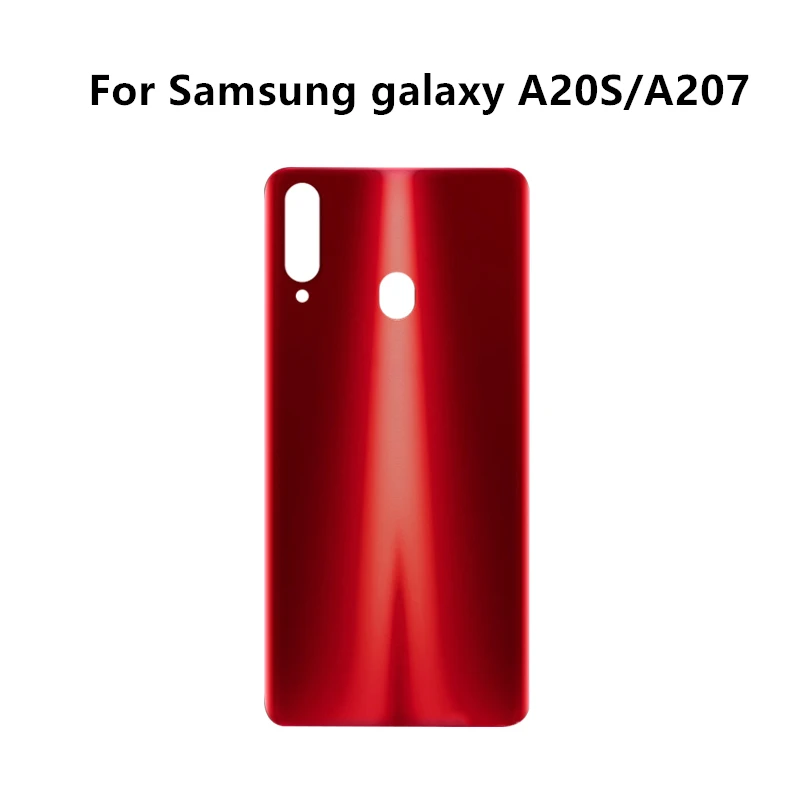 SAMSUNG Galaxy A20S arka Pil Kapağı Kapı Arka plastik yumuşak Konut samsung kılıfı A207 2019 Yedek Pil Kapağı