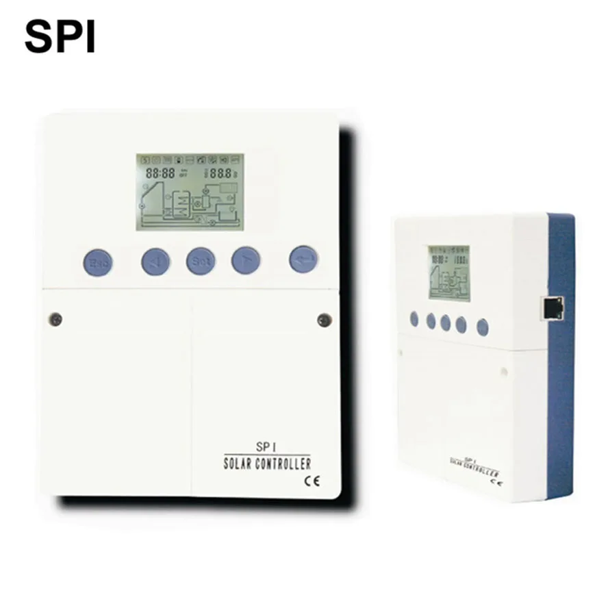 SWH güneş sıcak su ısıtıcı Tankı Denetleyici SPI 6 İşletim Sistemleri ile güneş enerjisi kolektörü ısıtma Kontrolörü