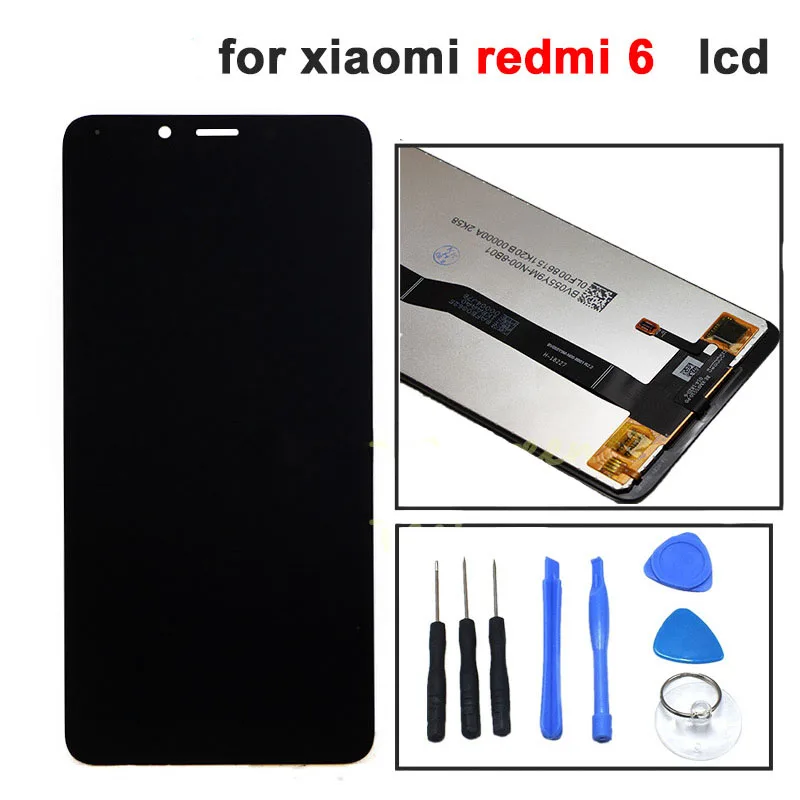 Xiaomi Redmi 6 için lcd ekran dokunmatik ekranlı sayısallaştırıcı grup Sayısallaştırıcı Xiaomi Redmi 6 İçin redmi 6 İçin Yedek Parçalar lcd