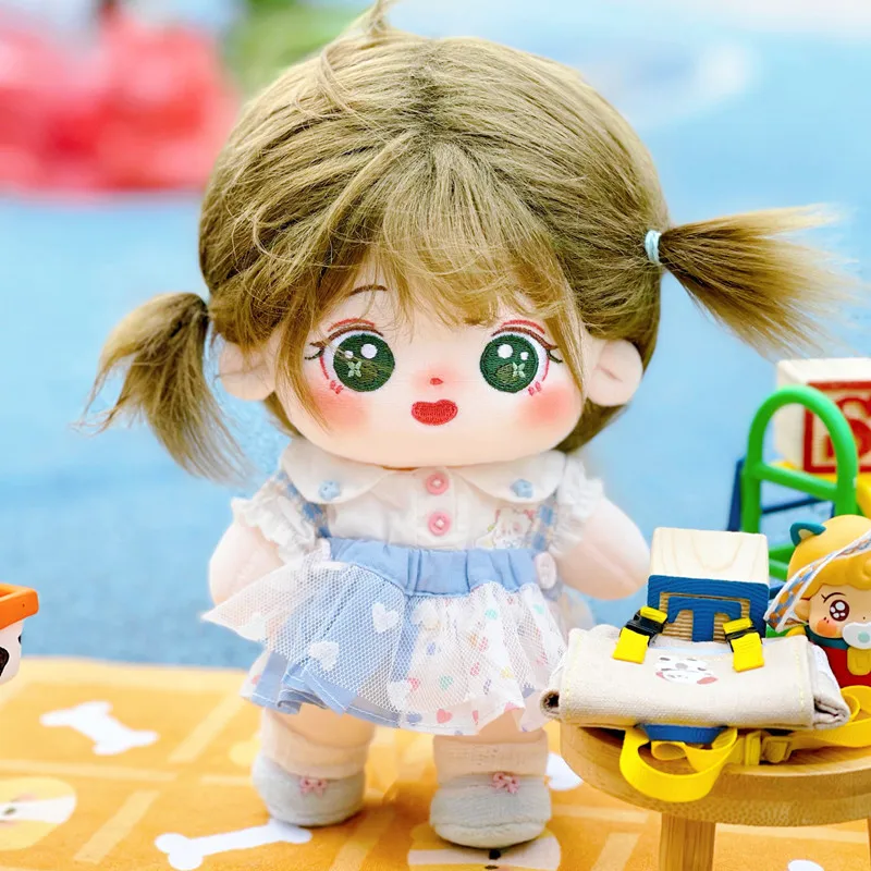 YENI 20 cm IDol Bebek Anime Peluş Yıldız Bebek Sevimli Dolması Özelleştirme Şekil Oyuncaklar Pamuk Bebek Bebek Peluş Hayranları Koleksiyonu Hediye