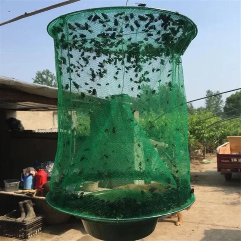 Yeniden kullanılabilir sinek yakalayıcı Katil Kafes Net Tuzak Haşere Böcek Yakalamak Kapalı veya Açık Aile Çiftlikleri Restoranlar