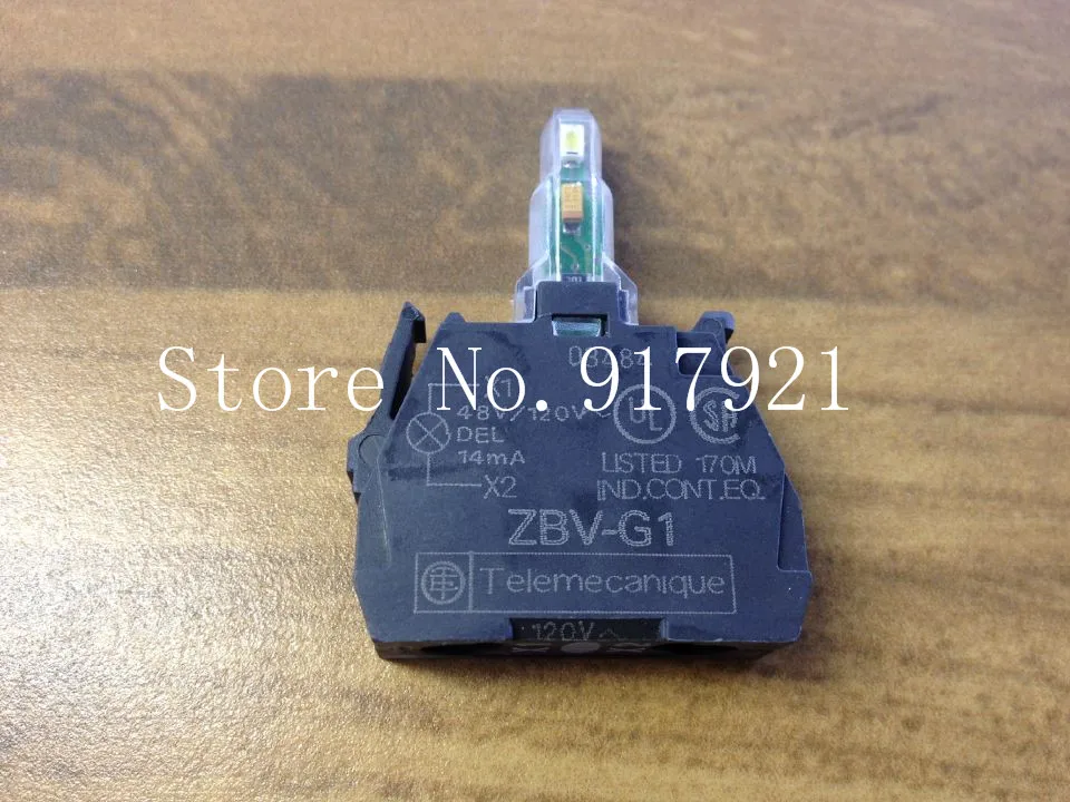 [ZOB] orijinal orijinal ZBV-G1 düğme beyaz gösterge lamba modülü LED 48-120 V-10 adet / GRUP