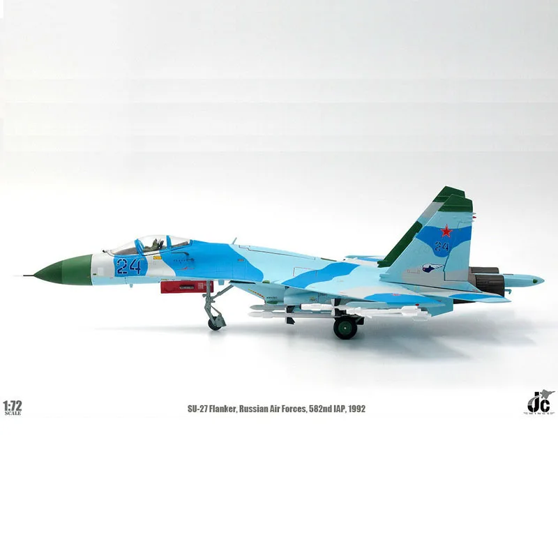 1:72 Ölçekli Su 27 Flanker avcı modeli oyuncak 1992 Rus Hava Kuvvetleri Statik simülasyon ürün Flanker C Uçak Uçak Modelleri