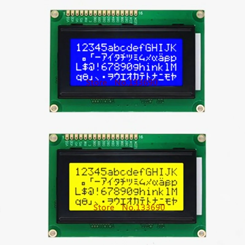 1 ADET 1604 16x4 Karakter LCD ekran Modülü Mavi Veya Sarı Yeşil SPLC780 HD44780 Denetleyici 16*4 LCD Ekran STM32 C51 AVR