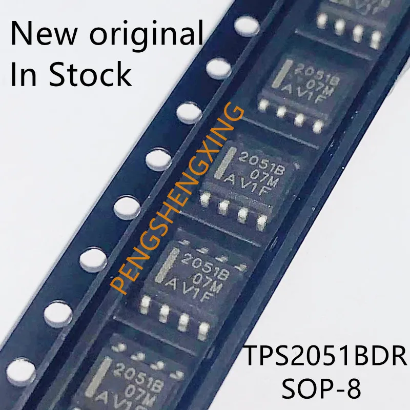 10 ADET / GRUP TPS2051 2051B TPS2051B TPS2051BDR SOP8 Yeni orijinal nokta sıcak satış