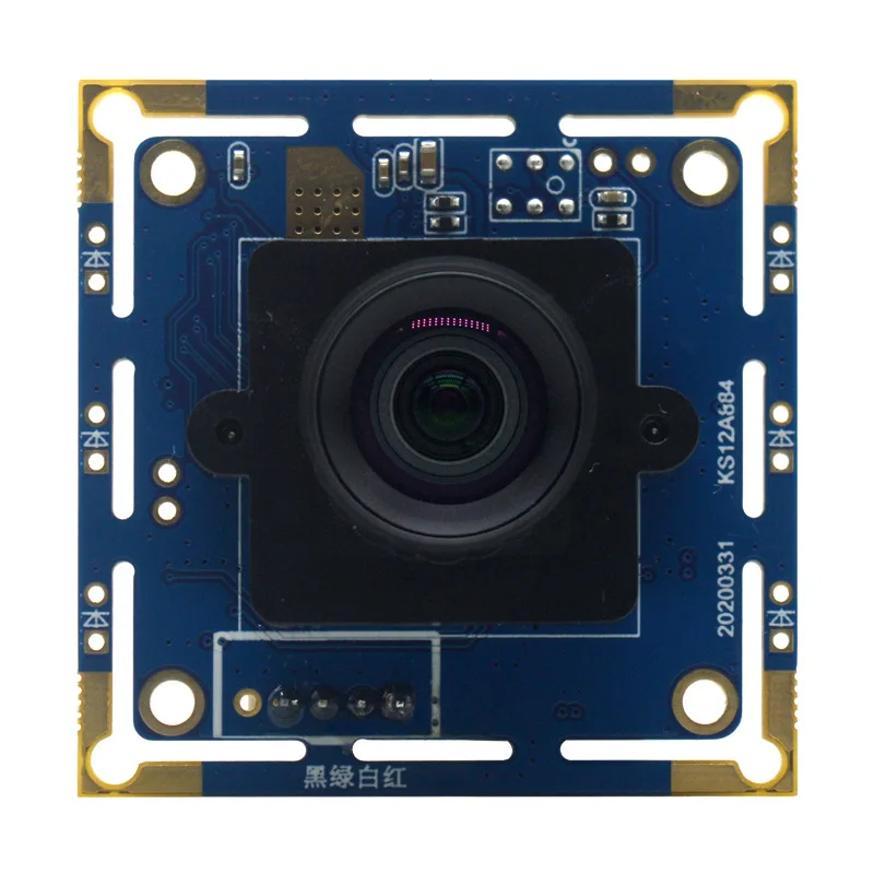 12MP Sony IMX377 Büyük Işığa Duyarlı Çip USB Webcam Kamera Modülü HD Çekim Belgeler İçin