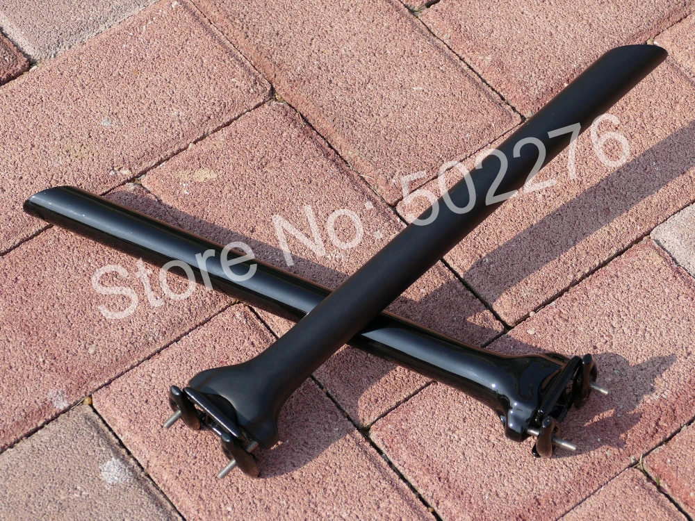 27.2 mm 31.6 mm Bisiklet seatpost: UD 3 K Tam Karbon Mat Parlak MTB Yol Dağ bisiklet koltuğu sonrası Seatpost 350mm