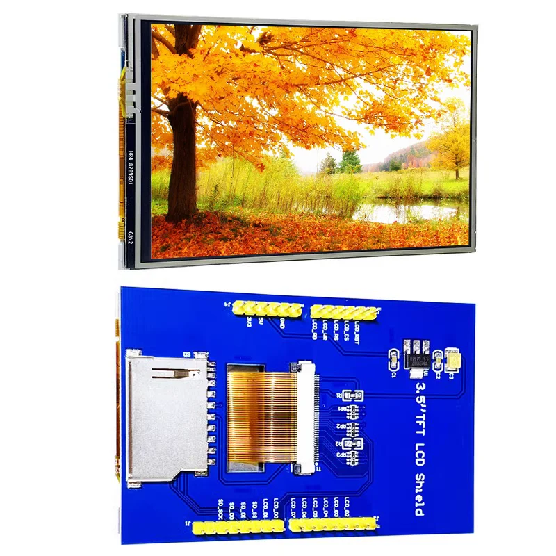 3.5 inç DİY Elektronik TFT LCD modülü 320X480 Ultra yüksek çözünürlüklü LCD UNO ile uyumlu Mega2560 DUE Ücretsiz Kargo!