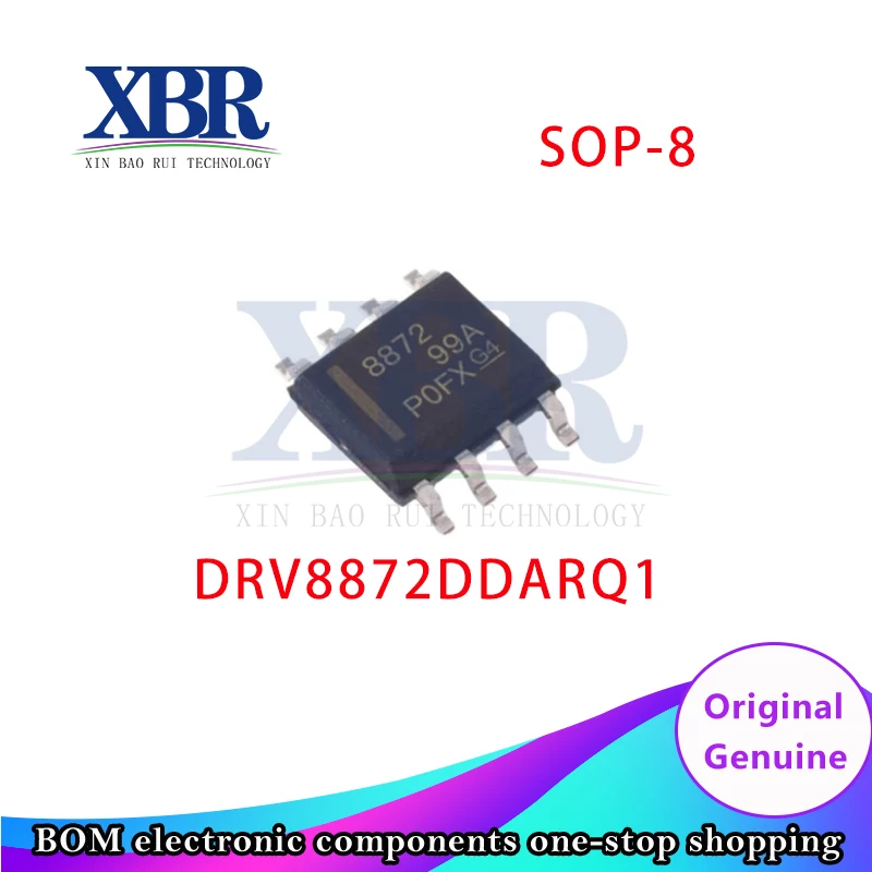 5 ADET DRV8872DDARQ1 SOP-8 Güç Yönetimi IC'leri Motor / Hareket / Ateşleme Kontrolörleri ve Sürücüleri 6.8 V ila 45 V