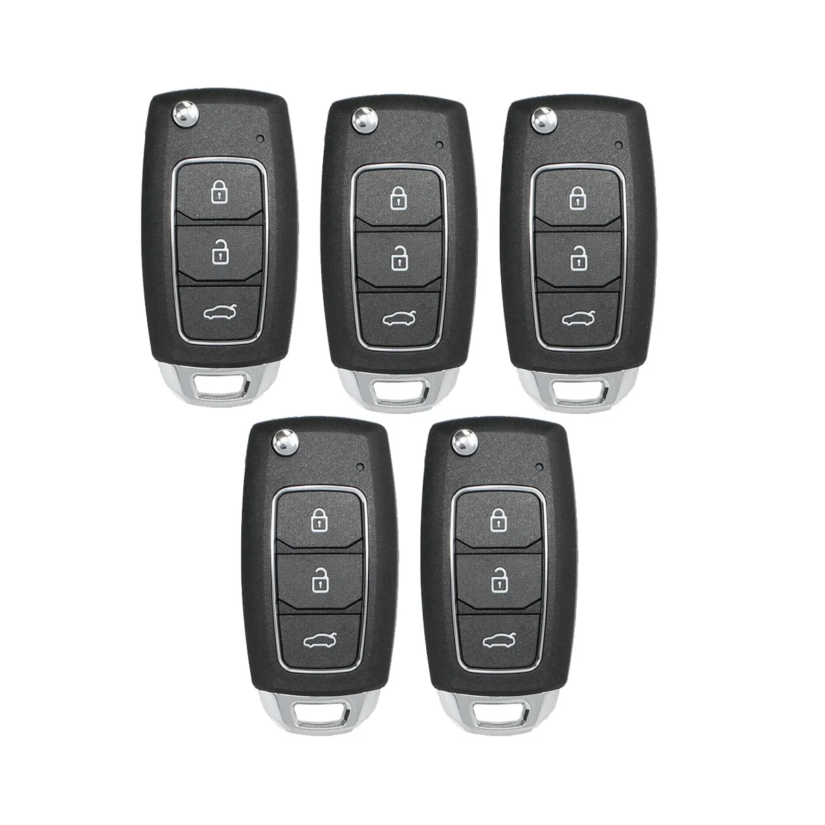 5 Adet / grup KEYDIY NB28 Evrensel 3 Düğme KD Uzaktan Araba Anahtarı için KD900/ KD-X2 KD MINI / KD-MAX Hyundai için