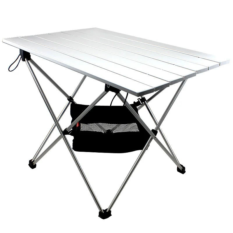 Alüminyum Alaşım Ultralight Katlanır kamp masası Taşınabilir Piknik yemek masası Masası Yüksek Mukavemetli Dayanıklı Açık Yürüyüş Hiking 테이블