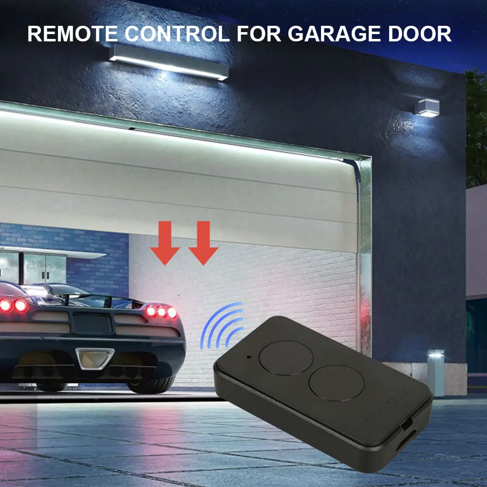CoRuı Akıllı Garaj kapı uzaktan kumandası 4 Düğmeler Garaj Kapısı İçin Verici RF 433 MHz 4pro Anahtarlık Bariyer Anahtar Denetleyici