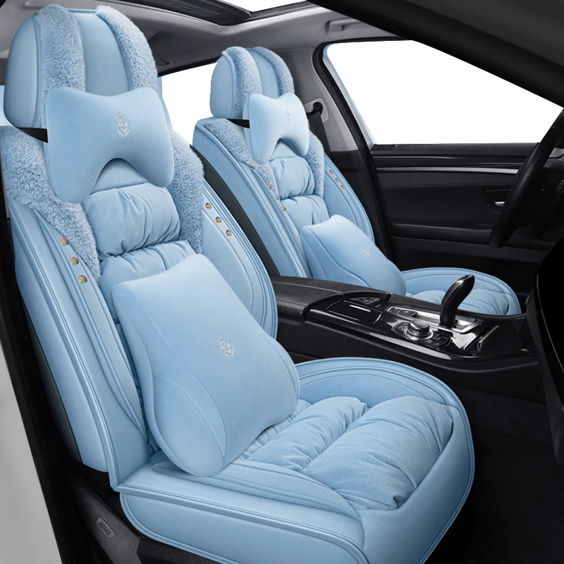 Dodge Caliber Challenger İçin evrensel Araba Koltuğu Kapakları Oto Koltuk Minderi Styling Otomobil İç Aksesuarları Kış Sıcak