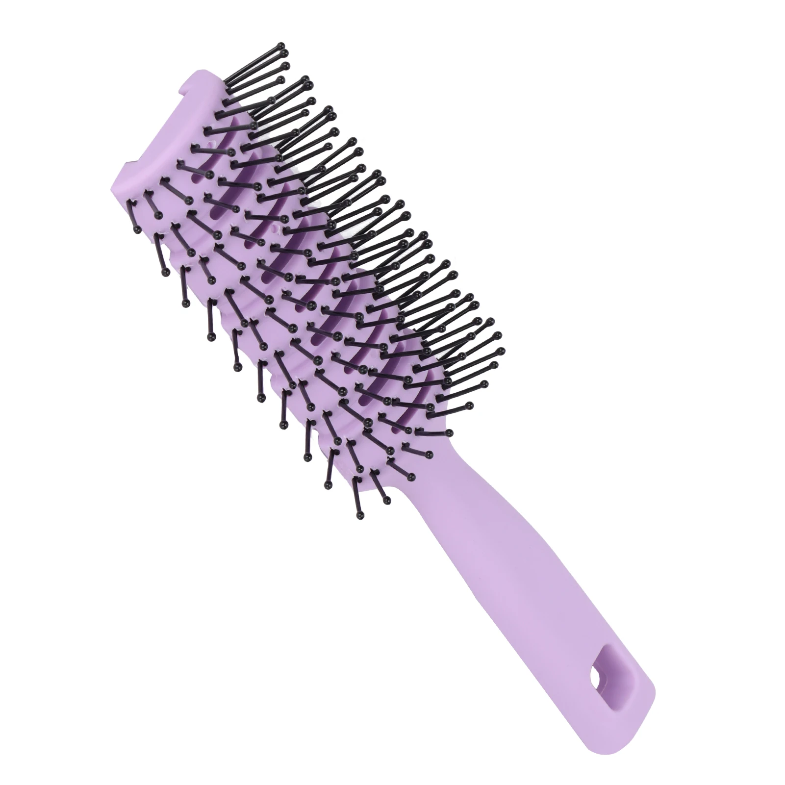 Dolaşık açıcı Saç Fırçası Bacalı Saç Fırçası İçi Boş Geri Saç Bakımı için asılı Delik ile Rahat