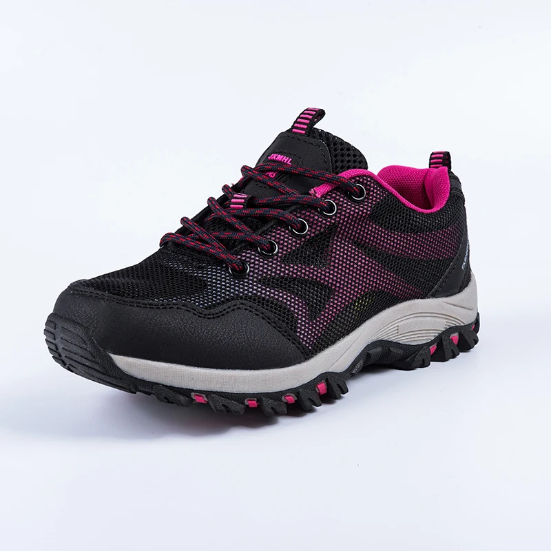 Kadınlar Yüksek Kaliteli yürüyüş ayakkabıları Dayanıklı Su Geçirmez Kaymaz Açık Tırmanma Ayakkabıları Dağcılık Ayakkabı Nefes Sneakers