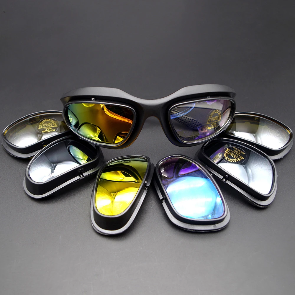 Kayak Gözlüğü Avcılık Çekim İçin Ordu Göz Koruması Güneş Gözlüğü spor gözlükler Kawasaki z300 z1000sx zx10r zx9r z400 ninja
