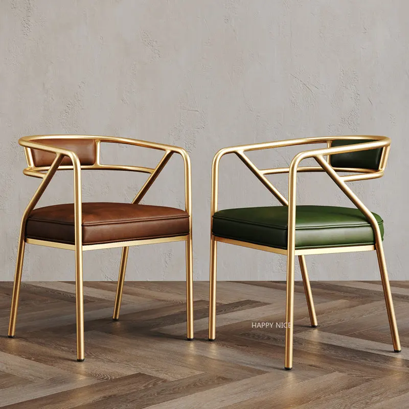 Lüks İskandinav yemek sandalyeleri Oyun Modern Ofis Açık Kol yemek sandalyeleri Mutfak Tasarımcısı Sillas Yemek Masaları Ve Sandalyeler