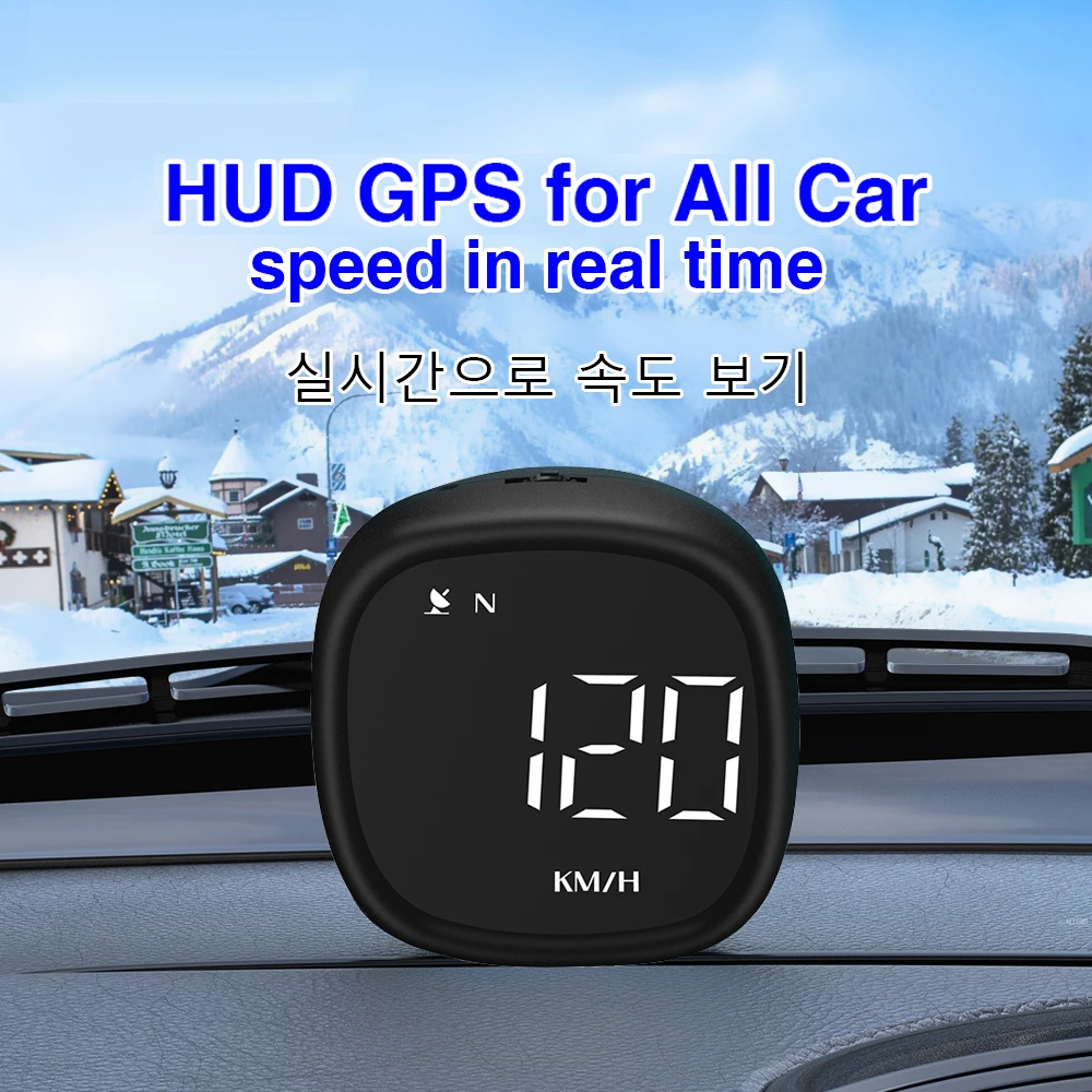 M30 GPS HUD HEAD Up Display Dijital Kilometre Aşırı hız Alarmı Pusula Yorgunluk Sürüş Hatırlatma Oto Aksesuarları Tüm Arabalar İçin