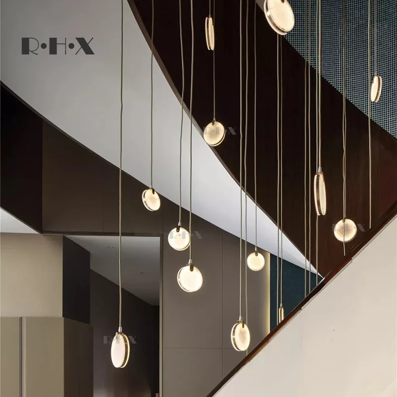modern led iskandinav led kristal demir iskandinav ışık tavan e27 kolye ışık dekor maison avize aydınlatma yemek odası