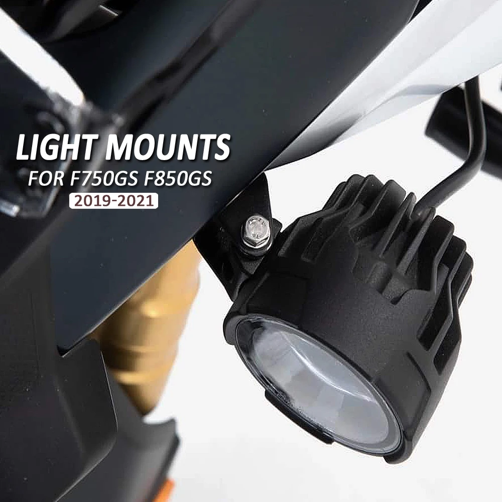 Motosiklet Sis Farları Braketi LED Yardımcı Sis Lambası Sürüş Lambası BMW İçin F750GS F850GS F 750 850 GS 2019 2020 2021