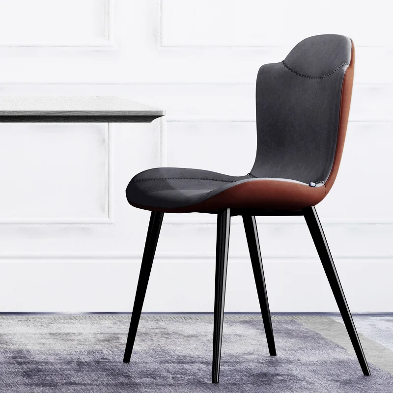 Mutfak Tasarım yemek sandalyeleri İskandinav Modern Manikür Salonu Ergonomik yemek sandalyeleri Bar Sillas De Comedor Şezlong Tasarım AB50CY