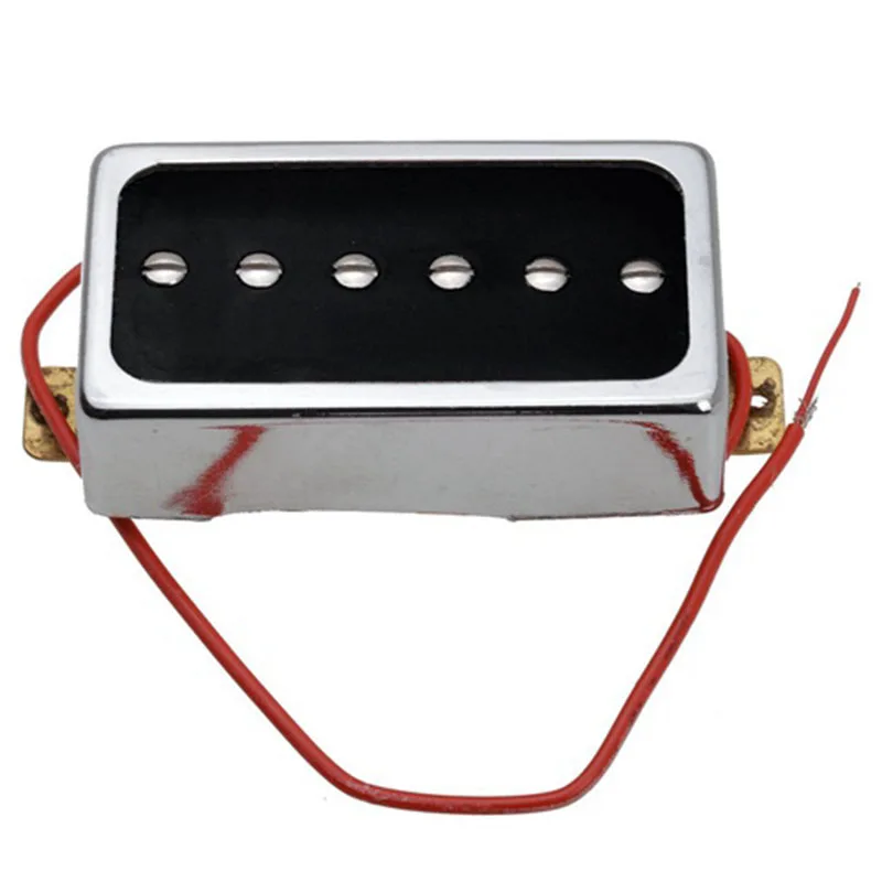 P90 Elektro Gitar Pickup Humbucker Boyutu Tek Bobin Parçaları ve Aksesuarları-Boyun ve Köprü