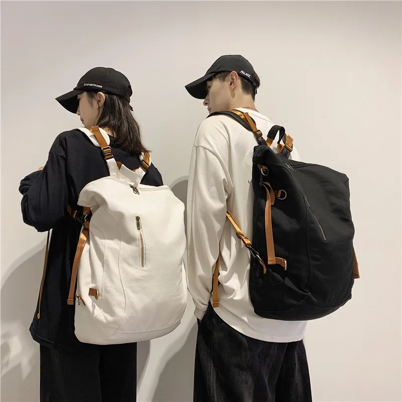 Trend Serin Sokak seyahat sırt çantası Erkekler Okul gençler için sırt çantaları Kolej Tarzı erkekler için sırt çantası Moda erkek kaykay çantası