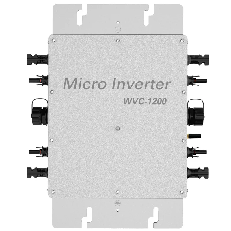 WVC - 1200W Güneş Enerjisi Üreten Sistemler İnvertör Fotovoltaik Güneş Şebekesine Bağlı Mikro İnvertör