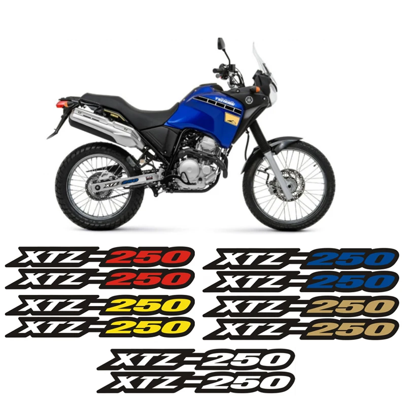 YAMAHA XTZ250 XTZ 250 2015-2021 13 14 16 17 18 19 Motosiklet Aksesuar Salınım Kolu Hava Kutusu Süslemeleri Çıkartmaları Yansıma Çıkartmalar