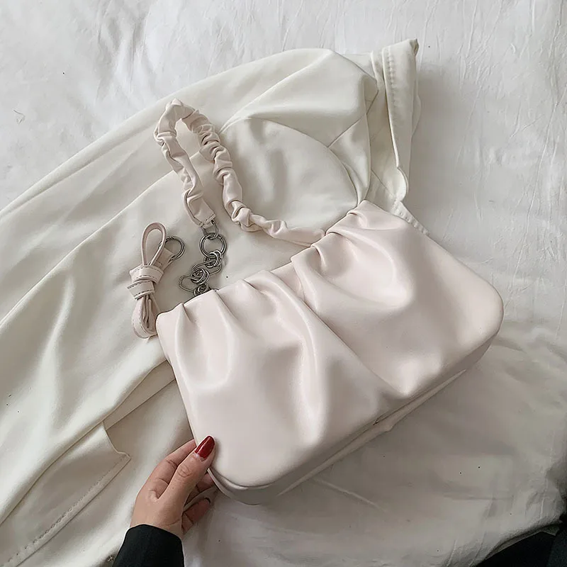 Yüksek Kalite Kadınlar Küçük Pu deri çantalar omuz çantaları Tasarımcı Bayanlar Zincir postacı çantası Moda çapraz vücut kadın çantası Yeni